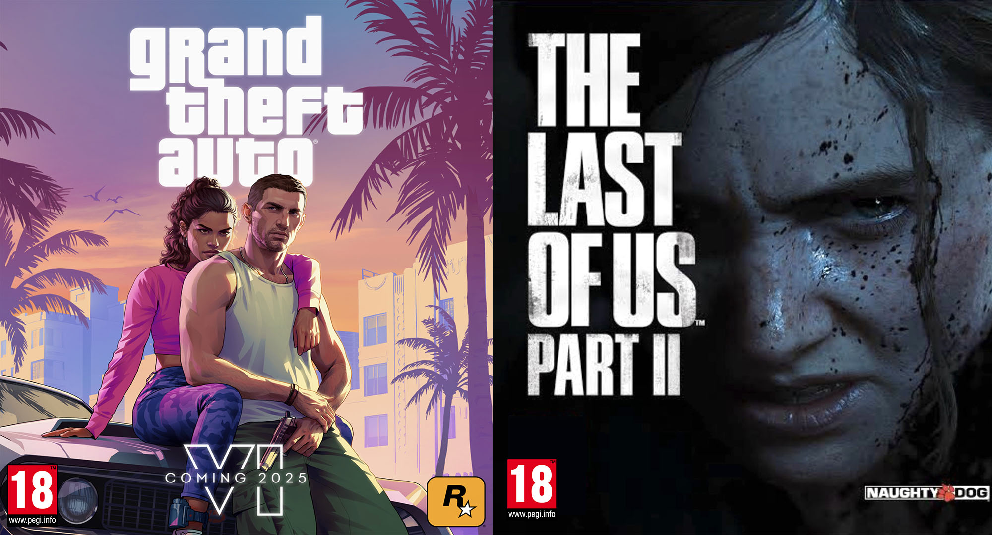 Grand Thef Auto VI and The Last of Us Part 2 